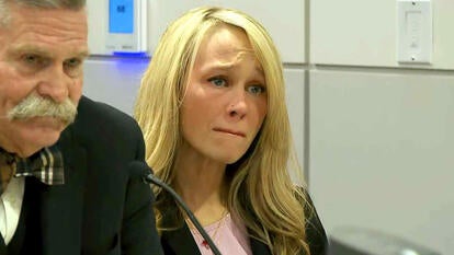 Sherri Papini in court with tears