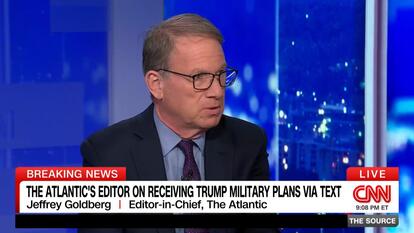 Journalist Jeffrey Goldberg on CNN