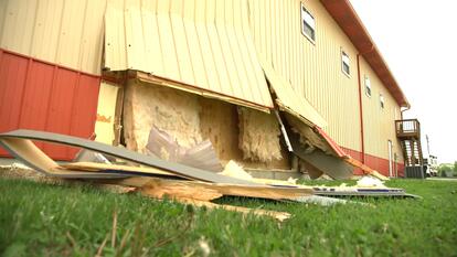 Damage from Car Crash