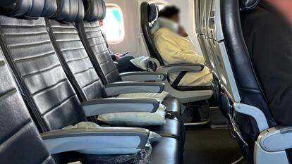 empty plane seats