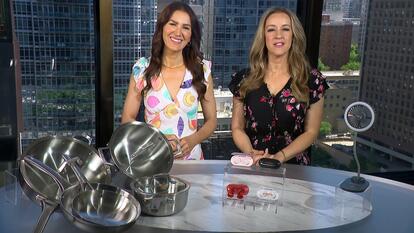 Calphalon Cookware Set, HyperGear Wireless Earbuds, Veho 3-in-1 Desktop Fan 