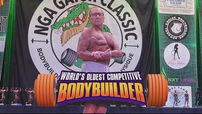 100-year-old bodybuilder Andrew Bostinto