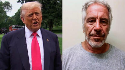 Donald Trump, Jeffrey Epstein