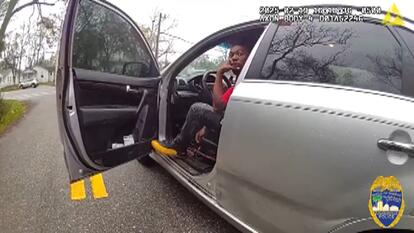 bodyworn camera video of traffic stop