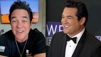 Dean Cain speaking on social media / Dean Cain on red carpet