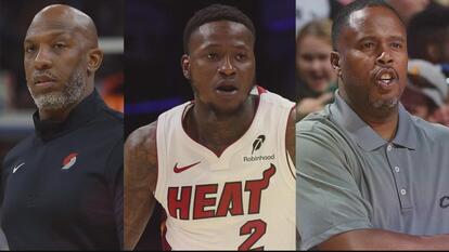 Chauncey Billups, Terry Rozier, Damon Jones