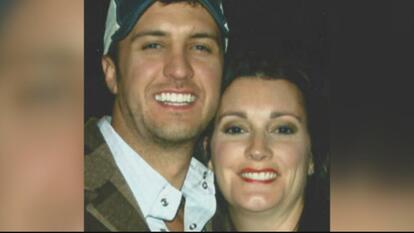 Luke Bryan and his sister, Kelly