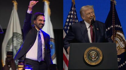 Zohran Mamdani, Donald Trump