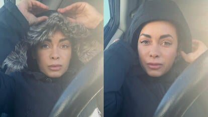 Jessica Alzamora in her viral video