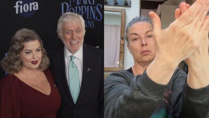 Dick Van Dyke and Arlene Silver c. 2018, Silver on Instagram