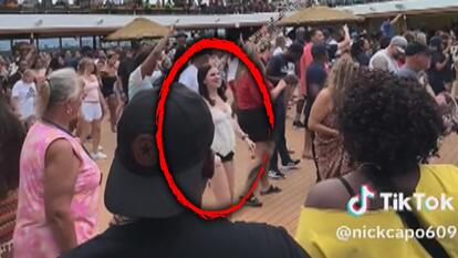 Anna Kepner seen in video taken before her death on cruise ship
