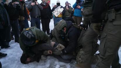 Protests After Woman Killed By ICE Agent