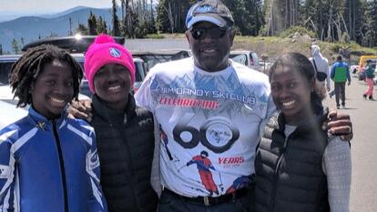 18-Year-Old Skiing Triplets 