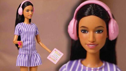 Autistic Barbie doll