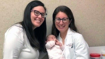 Megan Lewis and Dr. Suzanne Pugh 