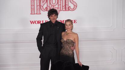 Margot Robbie and co-star Jacob Elordi