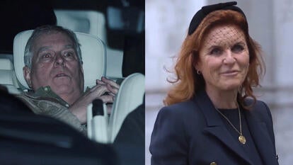 Andrew Mountbatten-Windsor, his ex-wife Sarah Ferguson