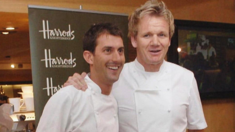 Celebrity chef Mark Sargeant and Gordon Ramsey
