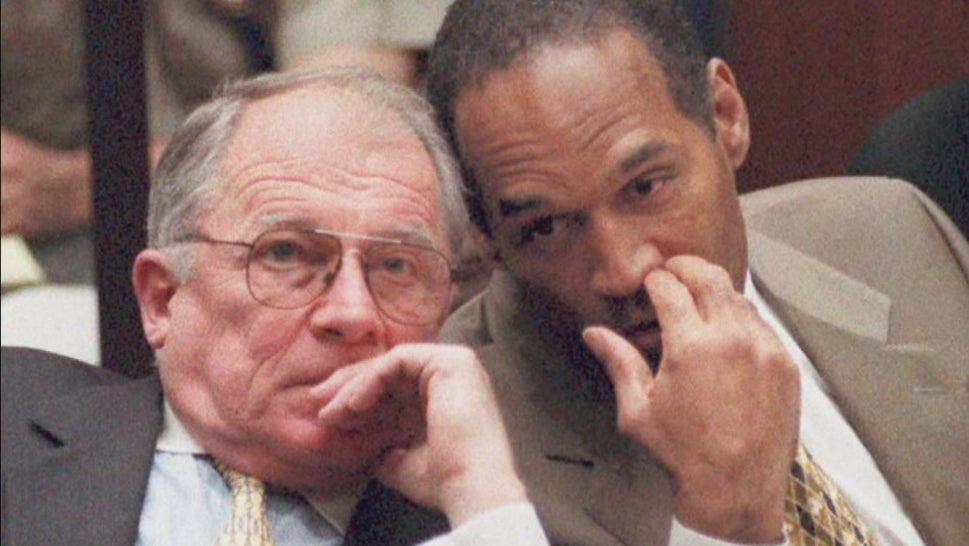 F. Lee Bailey during O.J. Simpson's trial