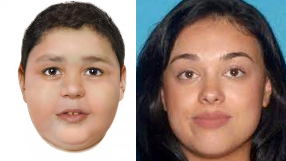John "Little Zion" Doe, identified as Liam Husted, and his mother, Samantha Moreno Rodriguez