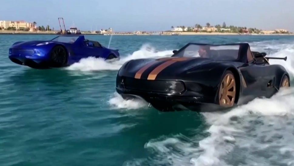 A car that drives on water