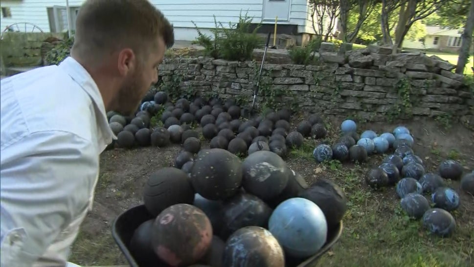 Why This Guy Found 160 Bowling Balls Buried in His Yard