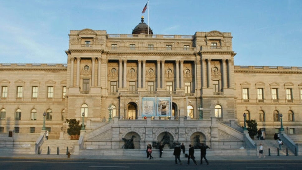Library Of Congress, Washington DC, USA 
