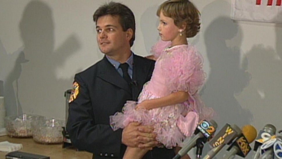 In the early 1990s, FDNY member Terry Farrell saved the life of 5-year-old Chantyl Peterson.
