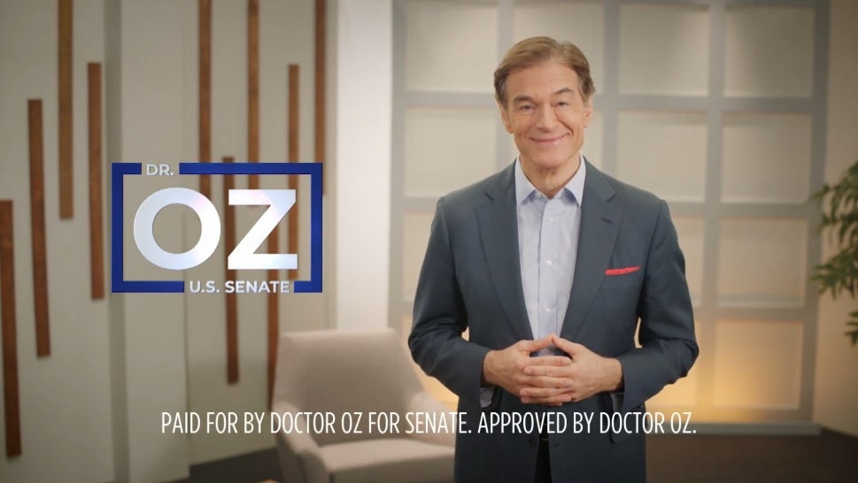 Dr. Oz Will Run for Senate as a Republican