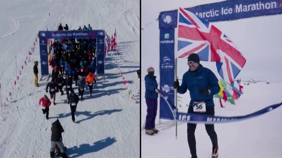Gutsy Runners Complete ‘Brutal’ Marathon in Antarctica