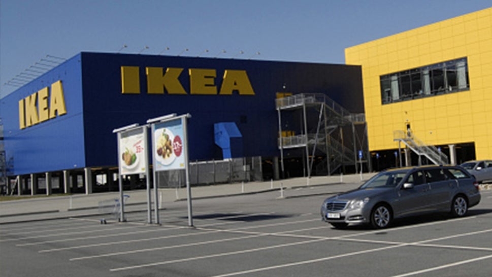 A stock image of an IKEA store in Denmark.