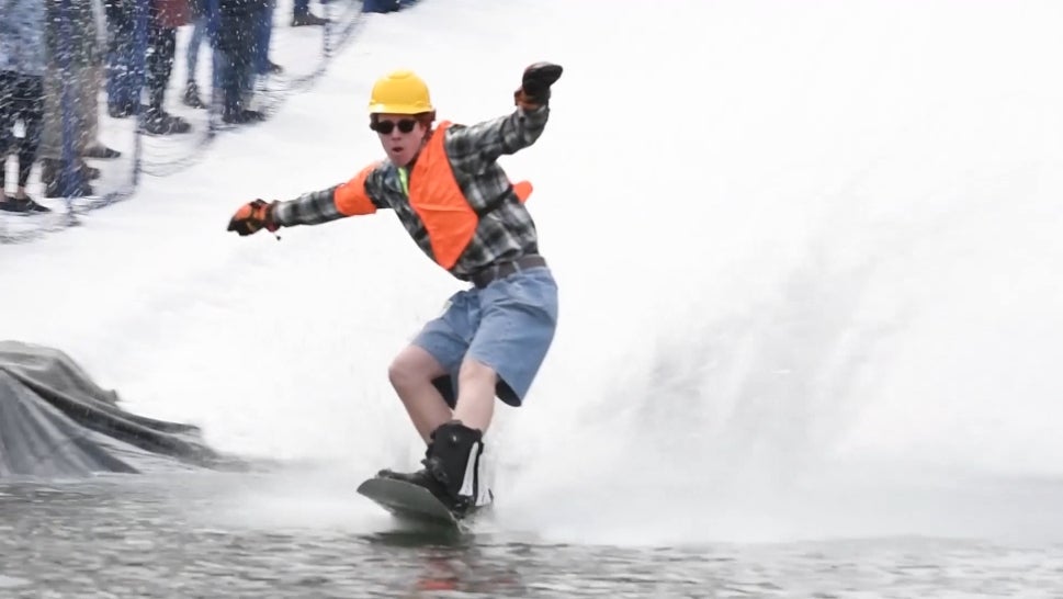 What is Pond-Skimming?