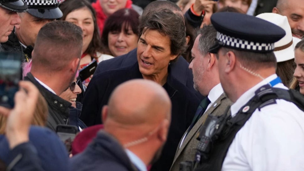 Tom Cruise Charms Queen Elizabeth at Horse Show