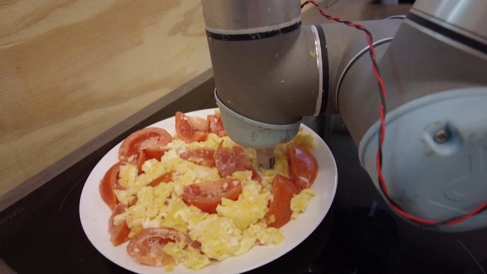 This Robot Is Tasting These Eggs 