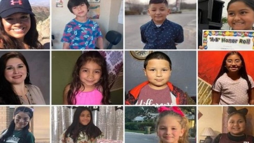 Victims of Texas school shooting