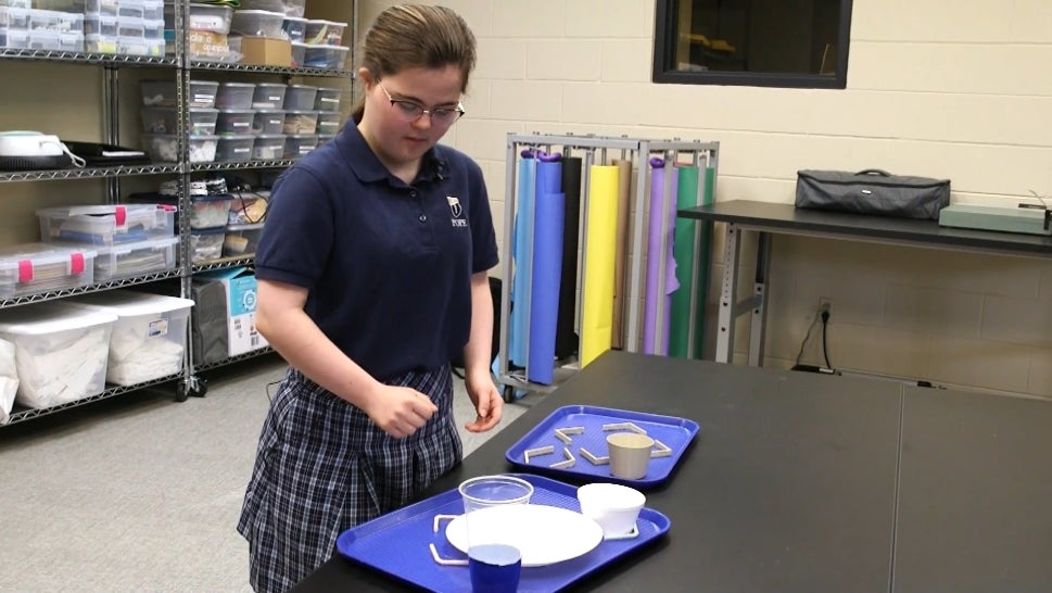 Student Creates 3D-Printed Lunch Tray for Special Needs Kids