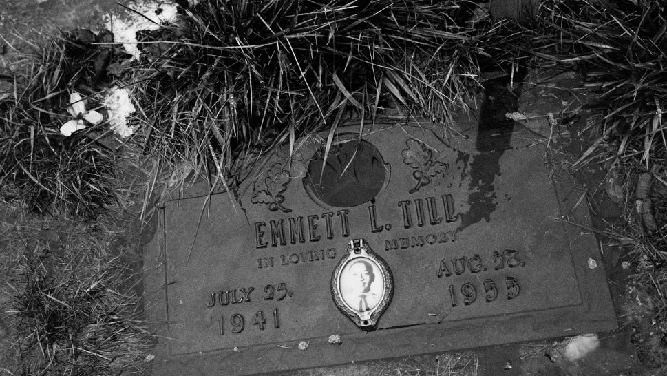 Emmett Till's grave