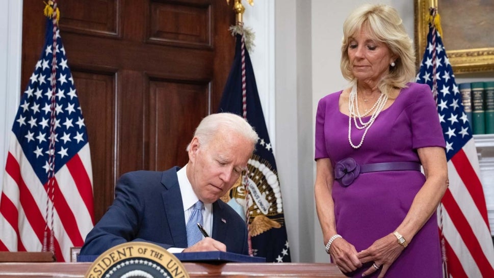 President Joe Biden Signs Bipartisan Gun Bill into Law