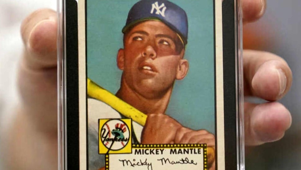 Mickey Mantle Baseball Card Sells for Record $12.6M