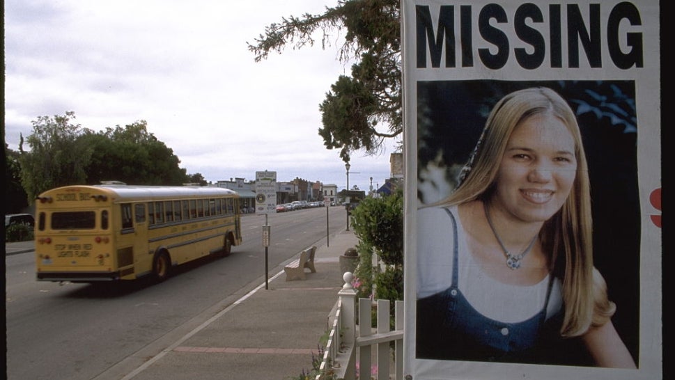 Posted missing photo of Kristin Smart
