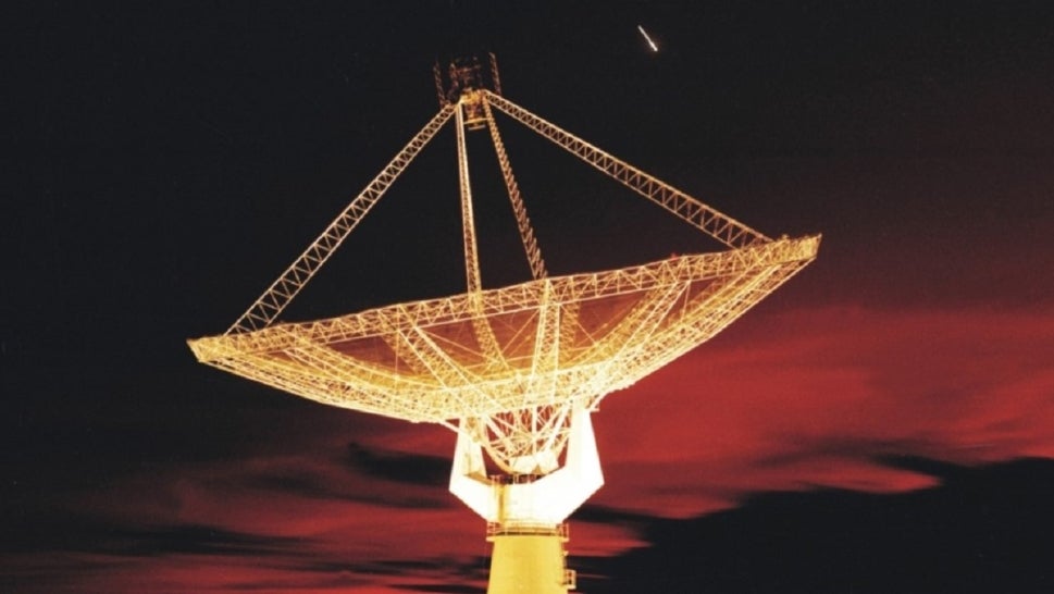Radio Signal from Distant Galaxy