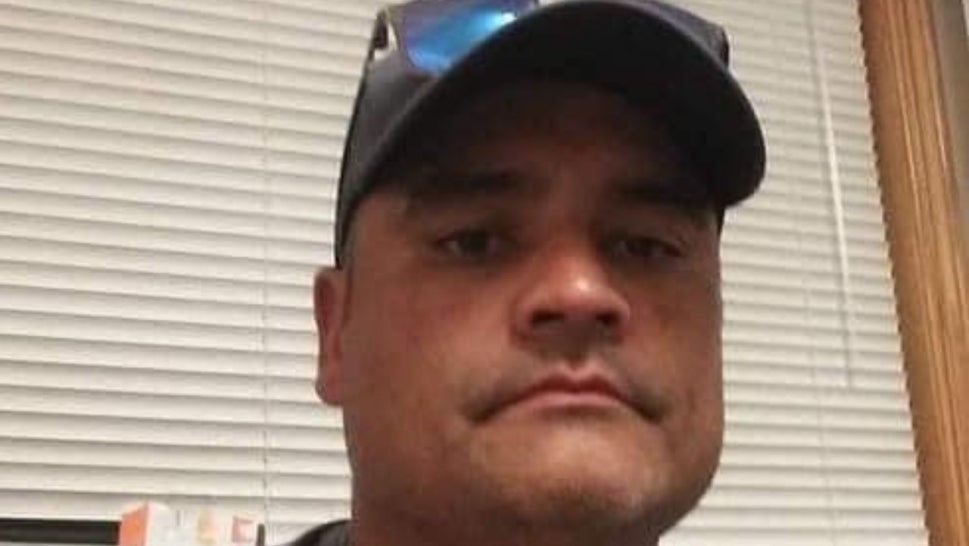 Nicholas Poitra, 45, 6’3” tall, 260 lb, Native American man with black hair and brown eyes