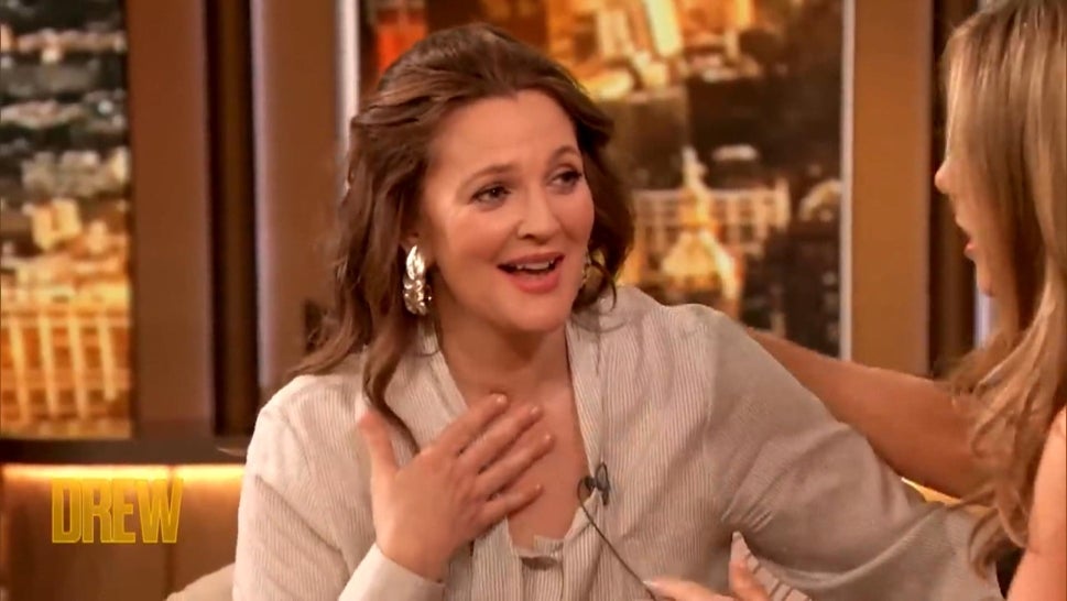 Drew Barrymore Experiences Her 1st Hot Flash During Her Show