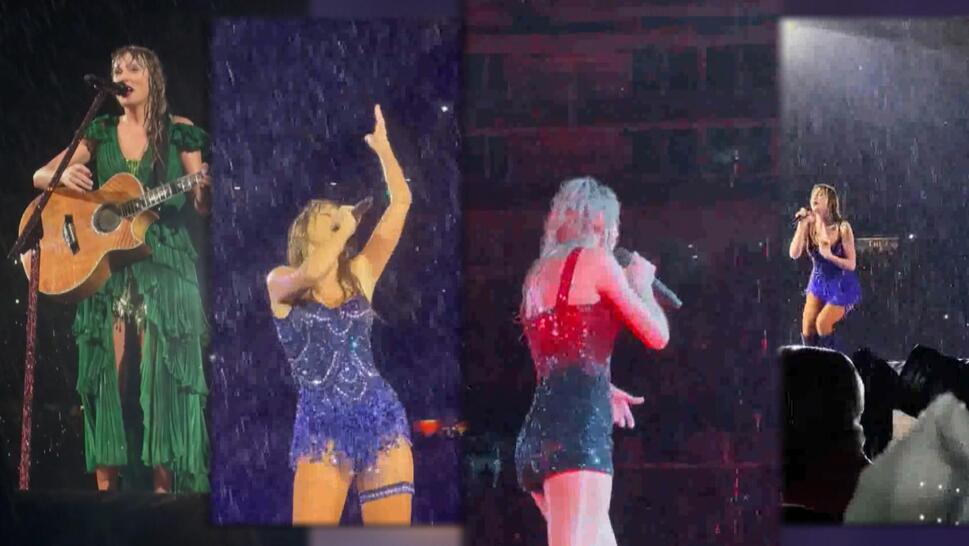Taylor Swift Performs for Nearly 4 Hours in Pouring Rain