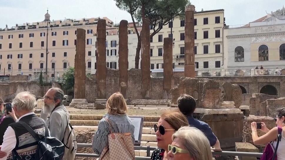 Site Believed to Be Where Caesar Was Killed Open for Public Viewing in Rome