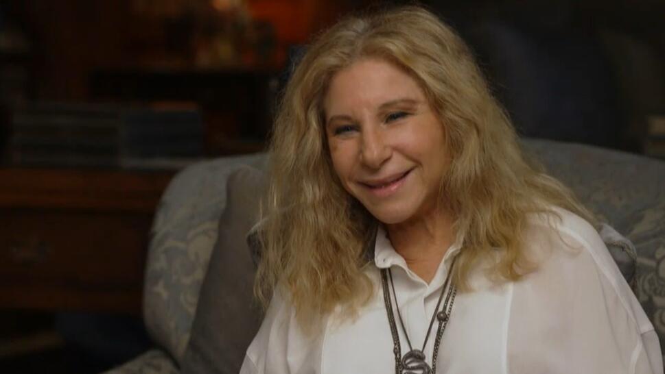 Barbra Streisand talking about her new memoir on CBS Mornings