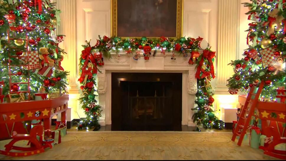 White House Christmas Decorations 