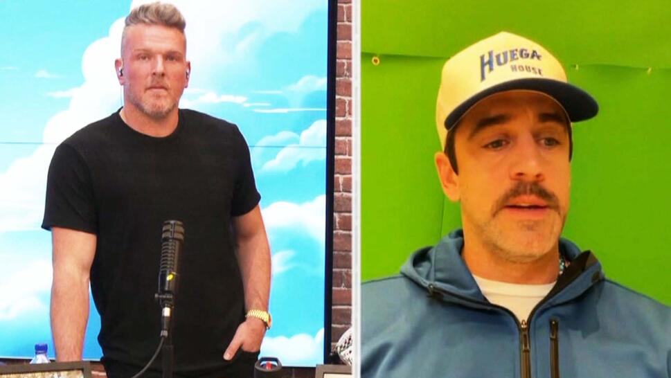 Pat McAfee/ Aaron Rodgers