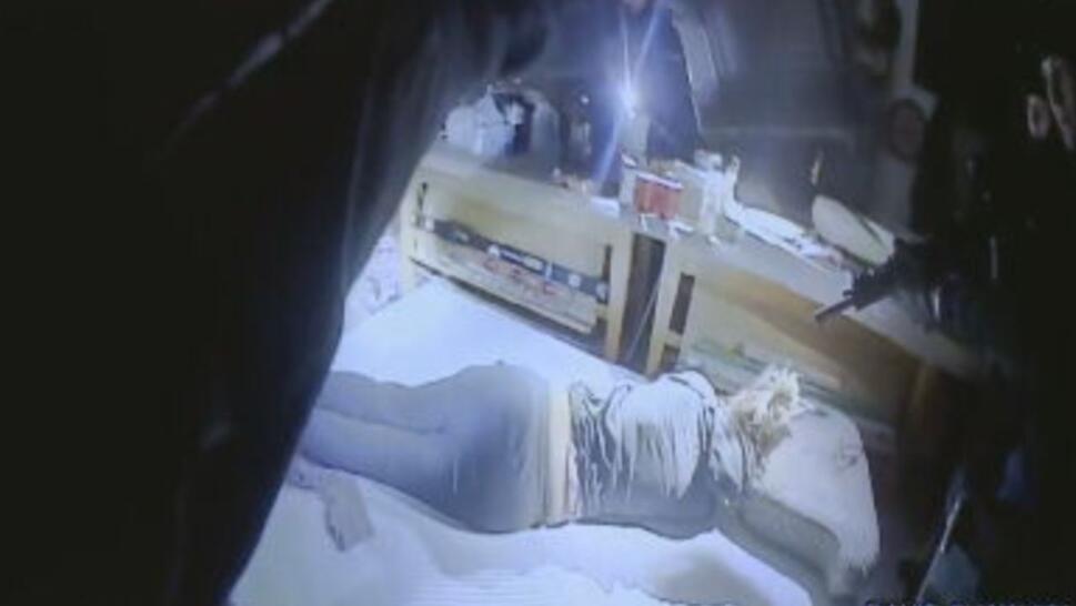 Jennifer Crumbley laying on mattress