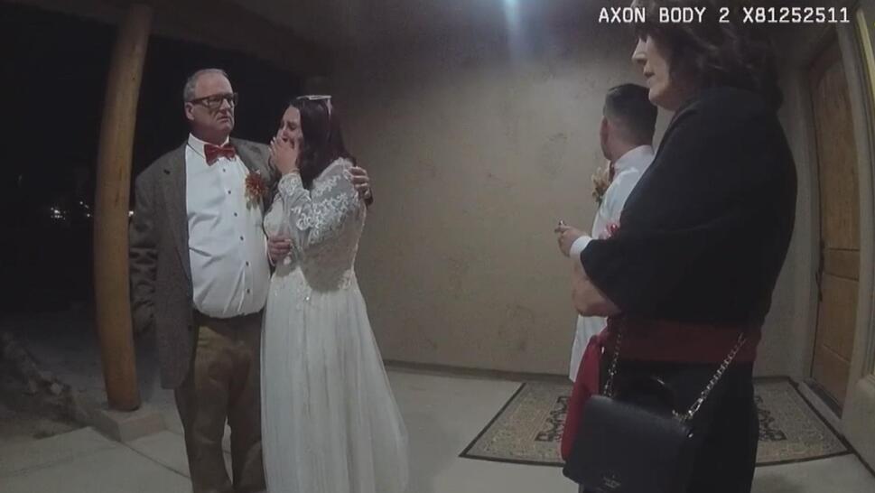 Arizona Bride Cries After Cops Shut Down Wedding Reception